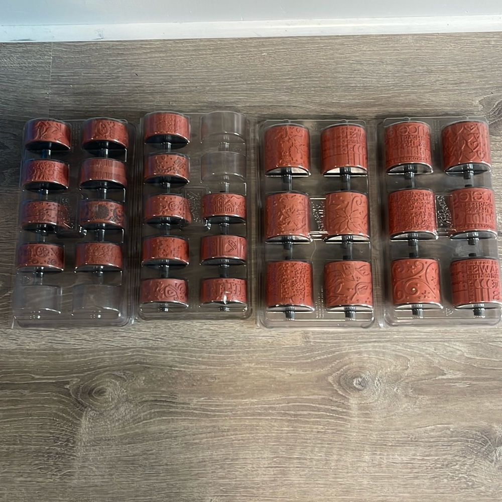 Stampin up jumbo and standards wheels.